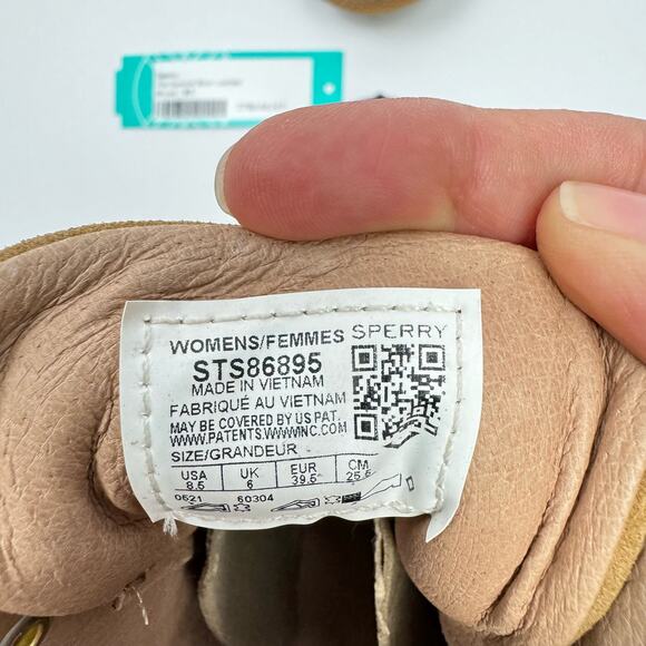 NEW Sperry The Summit Brown Nubuck & Suede Leather Outdoor Waterproof Duck Boots - Picture 9 of 10